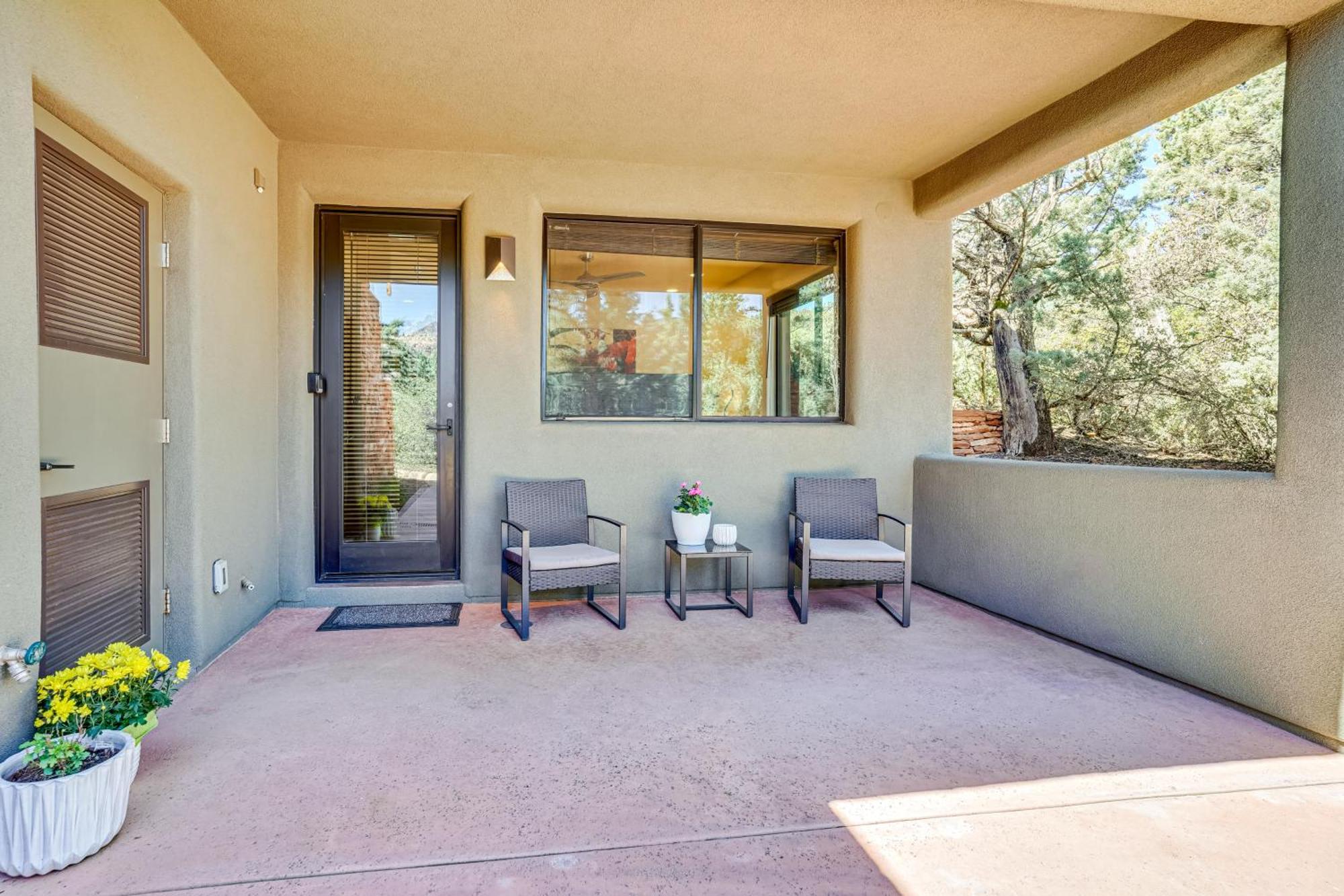 Appartamento Sedona Couples Retreat With Patio Walk To Trails! Esterno foto