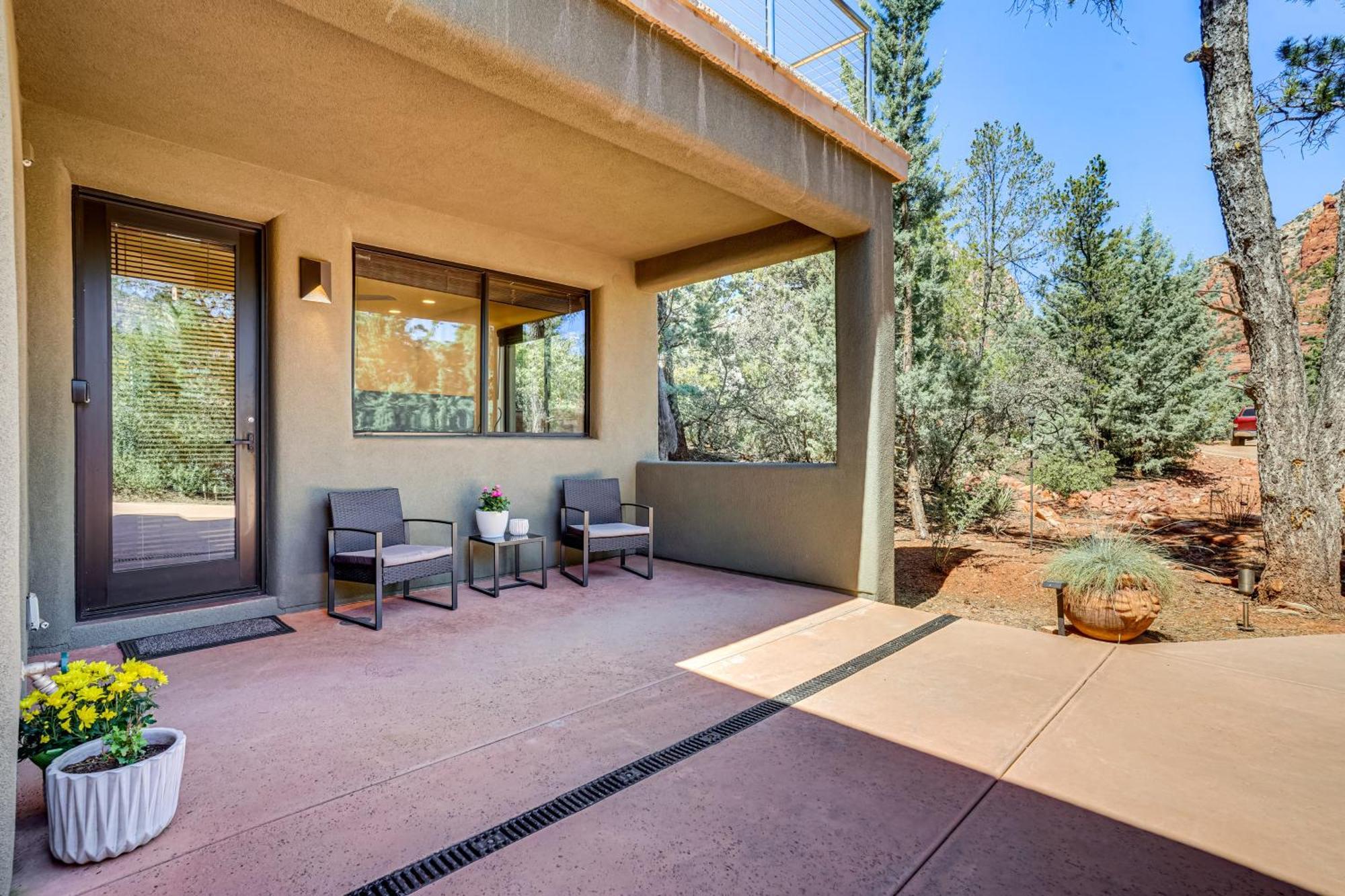 Appartamento Sedona Couples Retreat With Patio Walk To Trails! Esterno foto